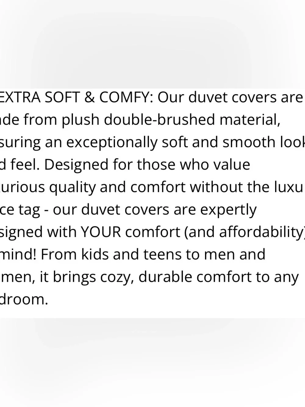 TWIN/TWIN XL Duvet Set - Charcoal